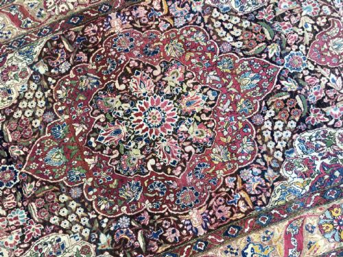 ANTIQUE ISFAHAN RUG 221M X 135M - ADDITIONAL PHOTO 5