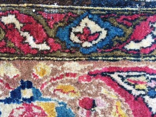 ANTIQUE ISFAHAN RUG 221M X 135M - ADDITIONAL PHOTO 7