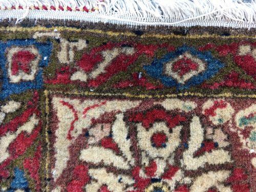 ANTIQUE ISFAHAN RUG 221M X 135M - ADDITIONAL PHOTO 8