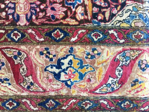 ANTIQUE ISFAHAN RUG 221M X 135M - ADDITIONAL PHOTO 9