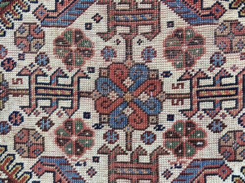 ANTIQUE QASHQAI RUG 180M X 112M - ADDITIONAL PHOTO 7