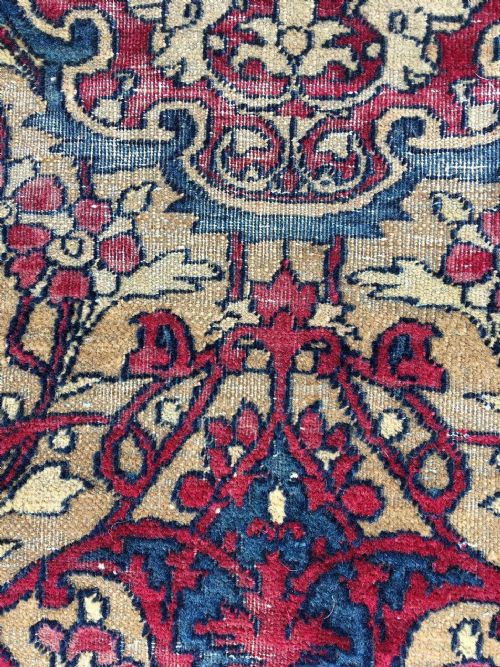 ANTIQUE ISFAHAN RUG 203M X 140M - ADDITIONAL PHOTO 7