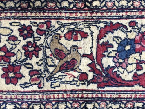 ANTIQUE ISFAHAN RUG 203M X 140M - ADDITIONAL PHOTO 9