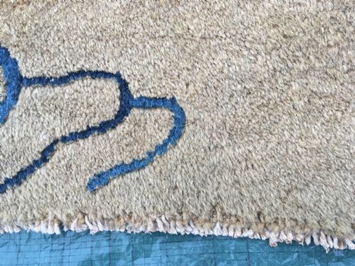 ANTIQUE CHINESE ART DECO CARPET 361M X 279M - ADDITIONAL PHOTO 9
