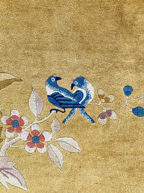 ANTIQUE CHINESE ART DECO CARPET 315M X 271M - ADDITIONAL PHOTO 8
