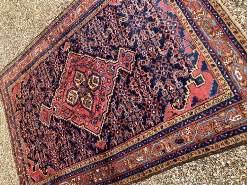 VINTAGE HAMADAN RUG 210M X 149M - ADDITIONAL PHOTO 6