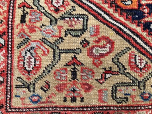 ANTIQUE FERAHAN RUG 064M X 079M - ADDITIONAL PHOTO 7