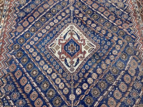 ANTIQUE QASHQAI CARPET 262M X 171M - ADDITIONAL PHOTO 3