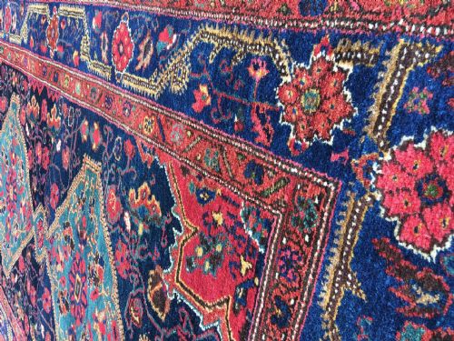 VINTAGE KURDISH RUG 228M X 152M - ADDITIONAL PHOTO 4