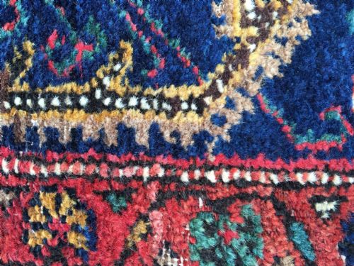 VINTAGE KURDISH RUG 228M X 152M - ADDITIONAL PHOTO 7