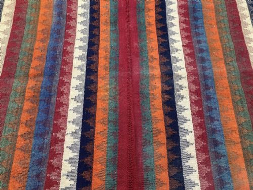 VINTAGE JAJIM KILIM 221M X 152M - ADDITIONAL PHOTO 3