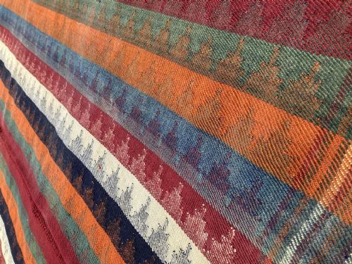 VINTAGE JAJIM KILIM 221M X 152M - ADDITIONAL PHOTO 4