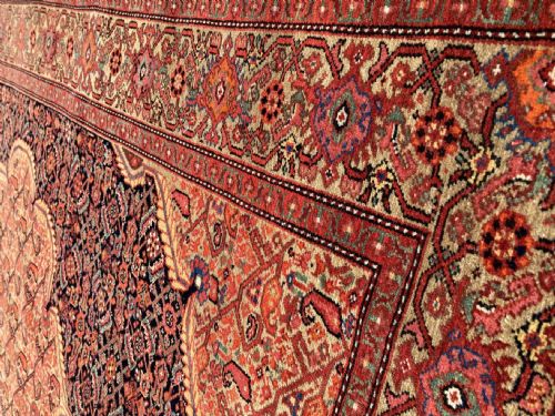 ANTIQUE MALAYER RUG 205M X 140M - ADDITIONAL PHOTO 4