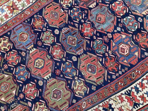 ANTIQUE KURDISH KELLEH 345M X 158M - ADDITIONAL PHOTO 5