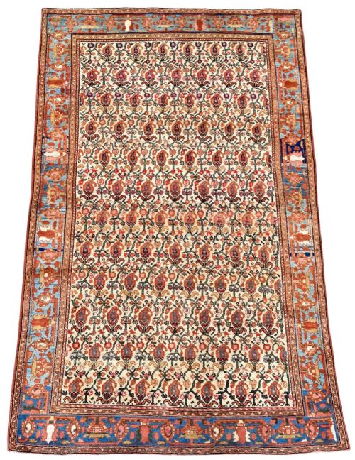 ANTIQUE MALAYER RUG 198M X 125M - ADDITIONAL PHOTO 1