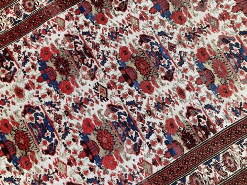 ANTIQUE FERAHAN RUG 209M X 129M - ADDITIONAL PHOTO 5