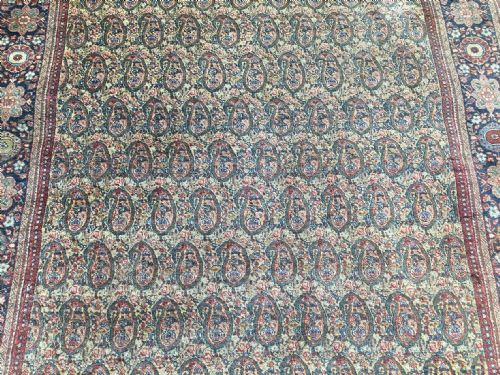 ANTIQUE TABRIZ RUG 188M X 140M - ADDITIONAL PHOTO 3