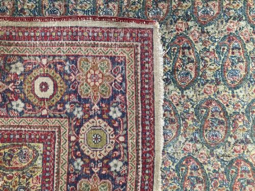 ANTIQUE TABRIZ RUG 188M X 140M - ADDITIONAL PHOTO 6