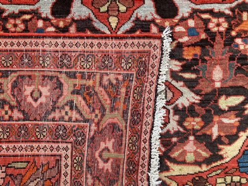 ANTIQUE FERAHAN RUG 197M X 132M - ADDITIONAL PHOTO 6