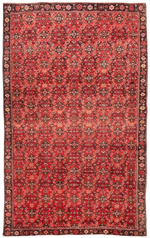 antique ferahan rug 193m x 117m - CATEGORY: ANTIQUE RUGS - DATED 1900