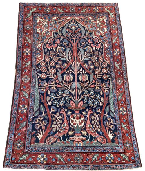 ANTIQUE HERIZ RUG 193M X 132M - ADDITIONAL PHOTO 1