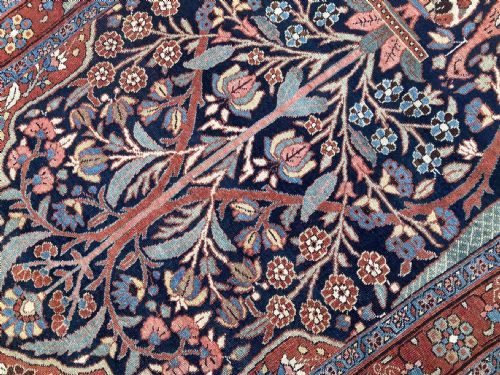 ANTIQUE HERIZ RUG 193M X 132M - ADDITIONAL PHOTO 5
