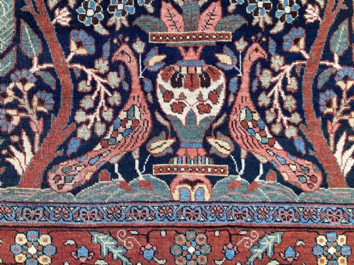 ANTIQUE HERIZ RUG 193M X 132M - ADDITIONAL PHOTO 7