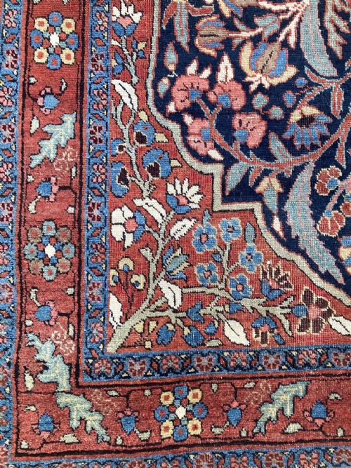 ANTIQUE HERIZ RUG 193M X 132M - ADDITIONAL PHOTO 9