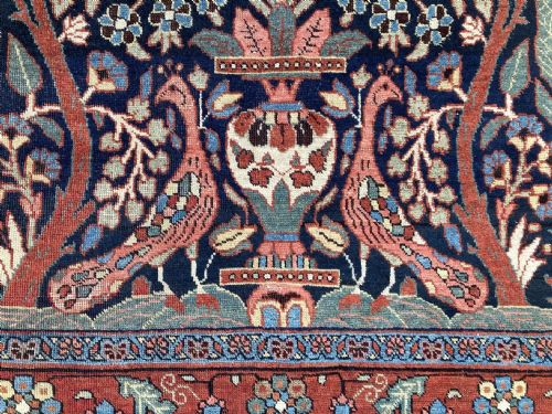 ANTIQUE HERIZ RUG 193M X 132M - ADDITIONAL PHOTO 10