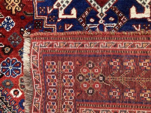 VINTAGE QASHQAI RUG 200M X 137M - ADDITIONAL PHOTO 8