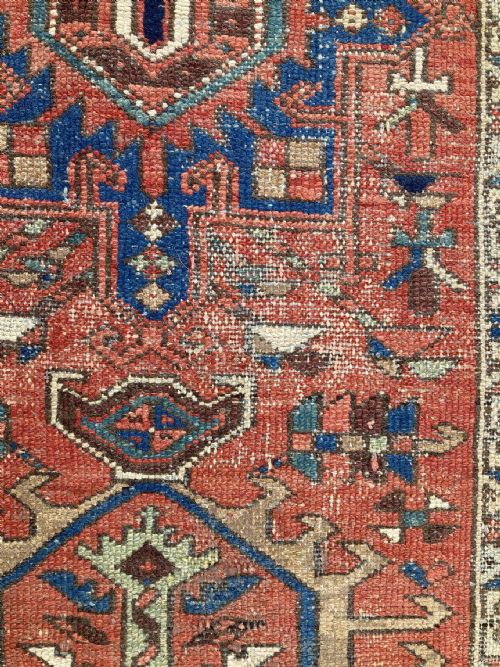 ANTIQUE HERIZ RUNNER 439M X 094M - ADDITIONAL PHOTO 8