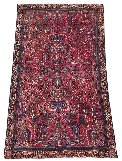 ANTIQUE SAROUK RUG 193M X 117M - ADDITIONAL PHOTO 1