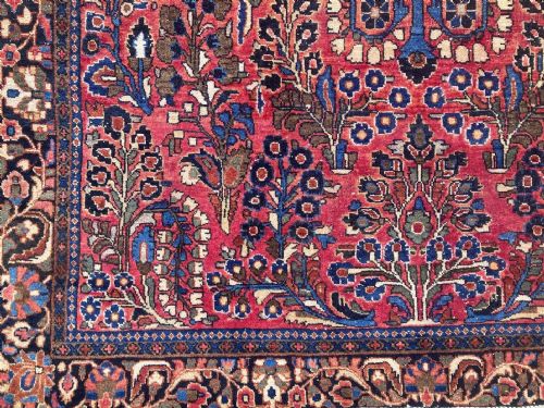 ANTIQUE SAROUK RUG 193M X 117M - ADDITIONAL PHOTO 2
