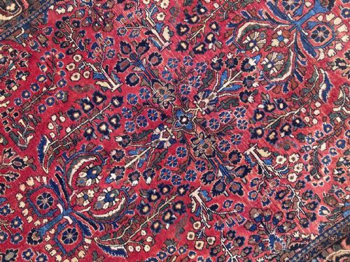 ANTIQUE SAROUK RUG 193M X 117M - ADDITIONAL PHOTO 5