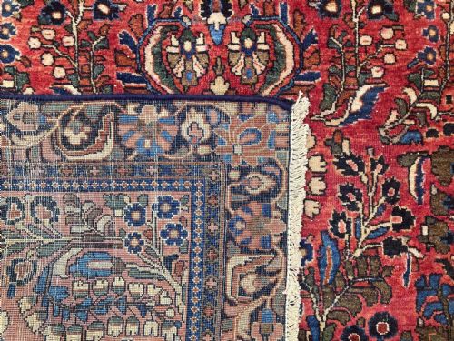 ANTIQUE SAROUK RUG 193M X 117M - ADDITIONAL PHOTO 6