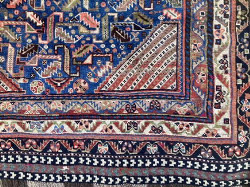 ANTIQUE QASHQAI RUG 200M X 118M - ADDITIONAL PHOTO 2