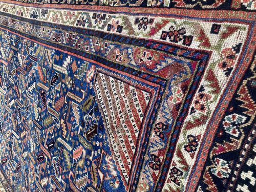 ANTIQUE QASHQAI RUG 200M X 118M - ADDITIONAL PHOTO 4