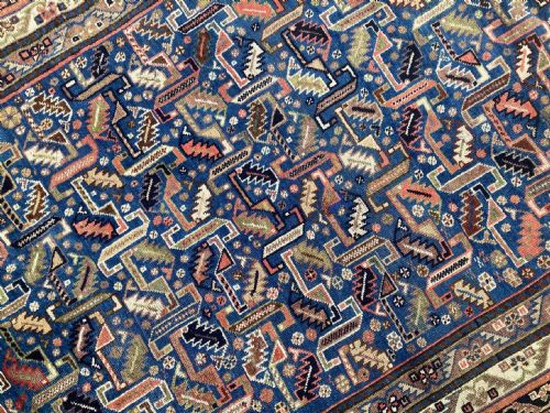 ANTIQUE QASHQAI RUG 200M X 118M - ADDITIONAL PHOTO 5