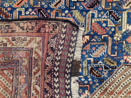 ANTIQUE QASHQAI RUG 200M X 118M - ADDITIONAL PHOTO 6