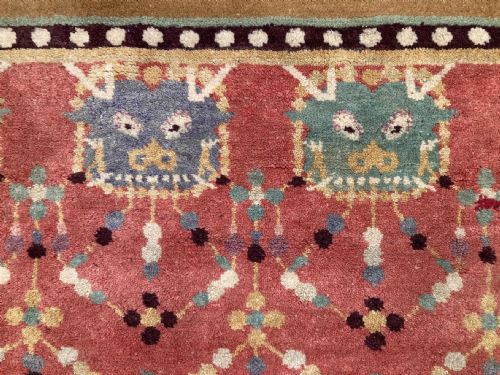 ANTIQUE CHINESE PILLAR RUG 188M X 101M - ADDITIONAL PHOTO 7