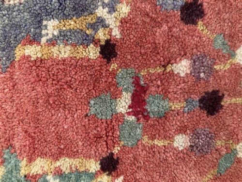 ANTIQUE CHINESE PILLAR RUG 188M X 101M - ADDITIONAL PHOTO 11