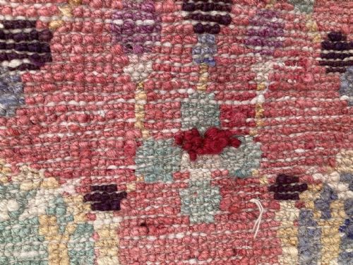 ANTIQUE CHINESE PILLAR RUG 188M X 101M - ADDITIONAL PHOTO 12