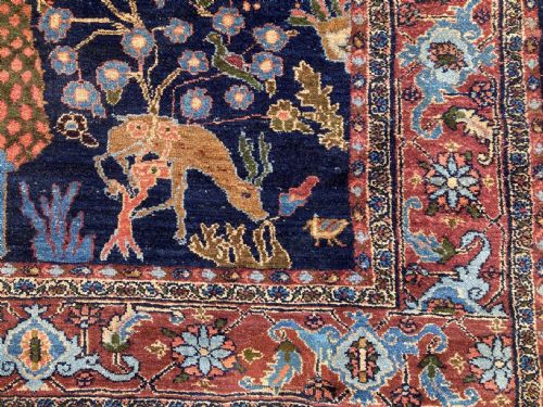 ANTIQUE ARMANIBAFF CARPET 297M X 266M - ADDITIONAL PHOTO 2