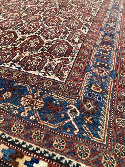 ANTIQUE KHAMSEH RUG 191M X 131M - ADDITIONAL PHOTO 4