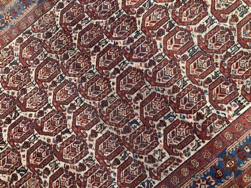 ANTIQUE KHAMSEH RUG 191M X 131M - ADDITIONAL PHOTO 5