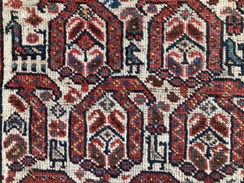 ANTIQUE KHAMSEH RUG 191M X 131M - ADDITIONAL PHOTO 8