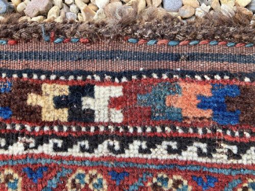 ANTIQUE KHAMSEH RUG 191M X 131M - ADDITIONAL PHOTO 9