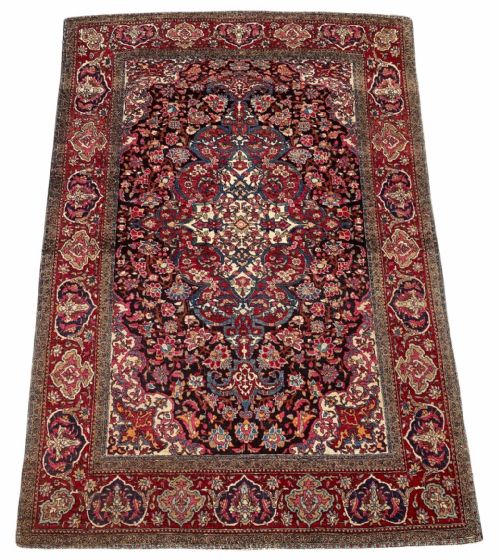 ANTIQUE ISFAHAN RUG 210M X 142M - ADDITIONAL PHOTO 1