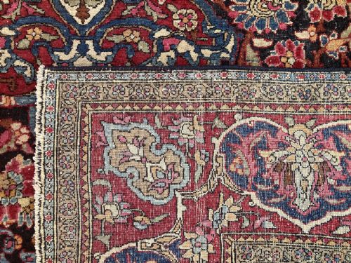 ANTIQUE ISFAHAN RUG 210M X 142M - ADDITIONAL PHOTO 7
