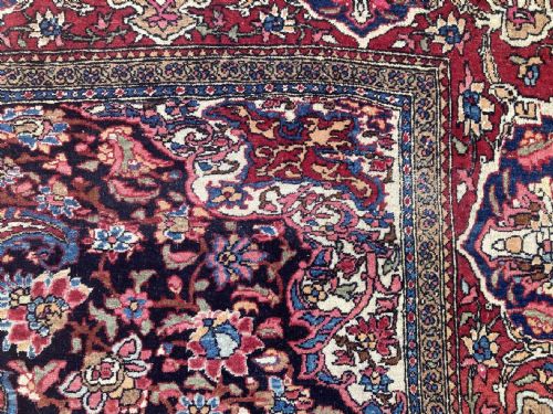 ANTIQUE ISFAHAN RUG 210M X 142M - ADDITIONAL PHOTO 9